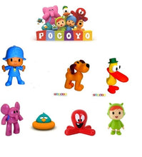 Load image into Gallery viewer, FIGURE POCOYO COMANSI and BULLYLAND ELLIY ,LOULA, Duck, FOR CHILDREN CUMPLEAÑO gift
